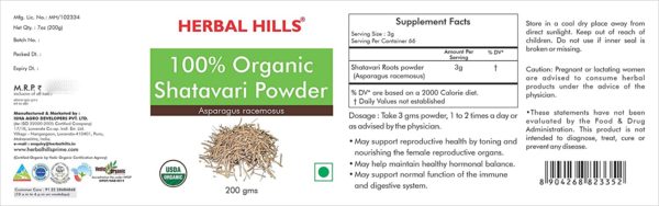 Shatavari Herbal Supplement