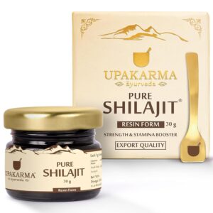 Pure Shilajit Resin Form by Upakarma Ayurveda